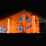 Clay Paky Italy - Dynamic Projected Color Applied to Chruch Archiitecture