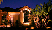 Clime5 LED landscape lighting Mediterra Community Naples Florida home