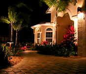 Clime5 LED landscape lighting Southwest Cape Coral Florida home
