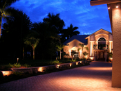 Clime5 LED landscape lighting Caloosahatchee River Fort Myers Florida home