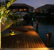 Clime5 LED landscape and boat dock lighting Southwest Cape Coral Florida home