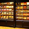 Retail Store In Cabinet Merchandise Highlighted With LED Lighting