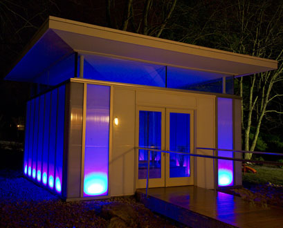Photo Credit: Richard Boyd - Phillips Color Kinetics LED Lighting Dynamic Color Applied to Architecture