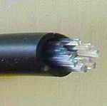 Fiber Optic Bundle with Opaque Sleeve
