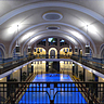 Indoor Public Pool with Dynamic Color